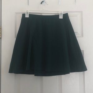 never worn dark green shirt